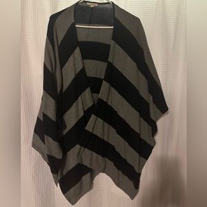 Loft wrap gray / blue stripe